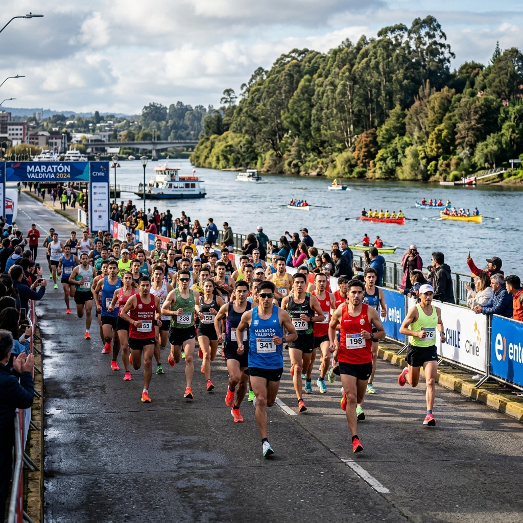 Copa Valdivia 2022 - Cobertura de maratón municipal en Valdivia